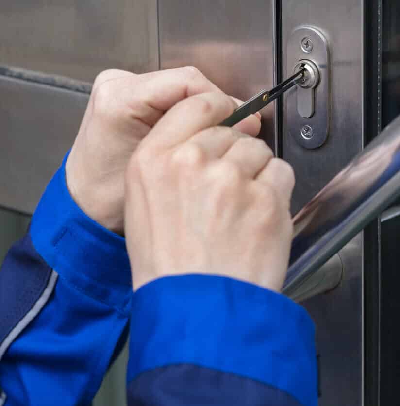 Türöffnung durch den Schlüsseldienst